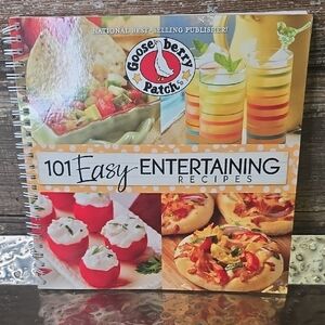 Gooseberry Patch 101 Easy Entertaining Recipes - Spiral Cookbook